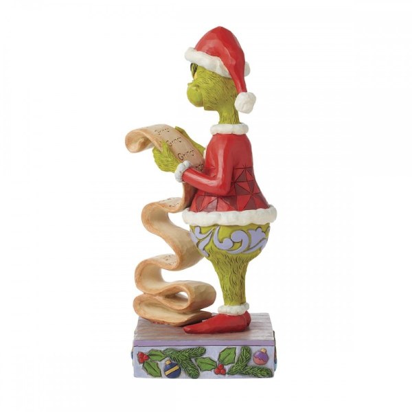 GRINCH NAUGHTY / NICE LIST- JIM SHORE GRINCH