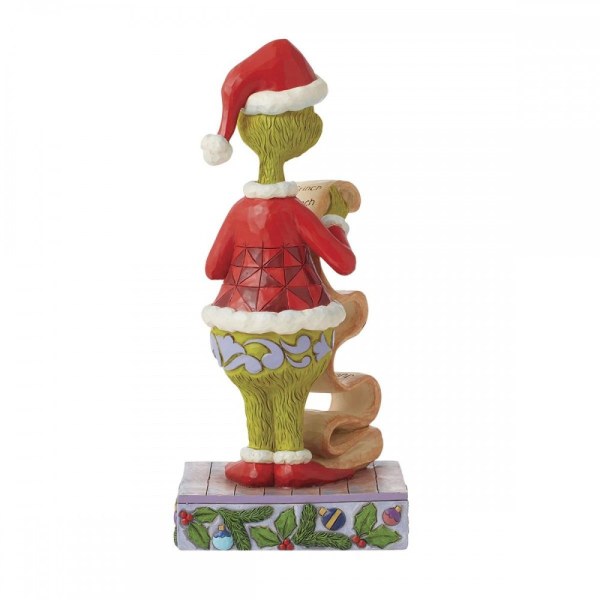 GRINCH NAUGHTY / NICE LIST- JIM SHORE GRINCH