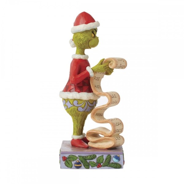 GRINCH NAUGHTY / NICE LIST- JIM SHORE GRINCH
