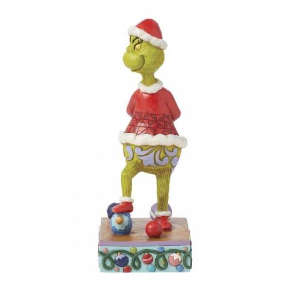 GRINCH STEPPING ON ORNAMENT - JIM SHORE GRINCH