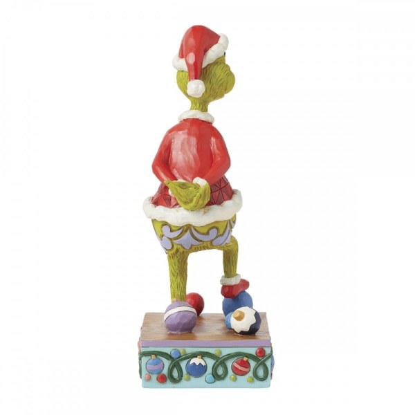 GRINCH STEPPING ON ORNAMENT - JIM SHORE GRINCH