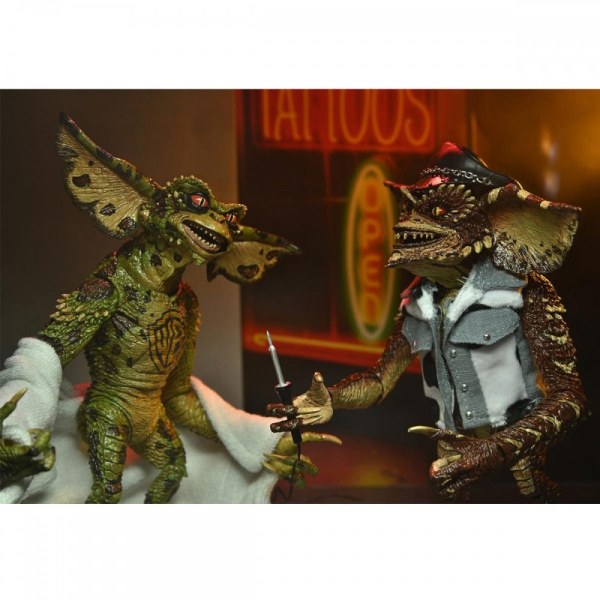 GREMLINS 2 – SCALE ACTION FIGURE – TATTOO GREMLINS 2PK