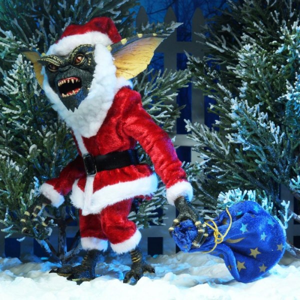 GREMLINS - ACTION FIGURE - SANTA STRIPE & GIZMO