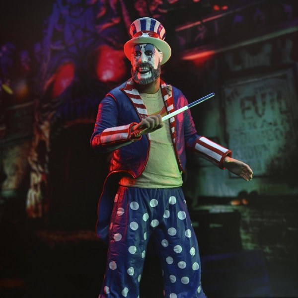 HOUSE OF 1000 CORPSES FIGURINE CAPTAIN SPAULDING (TAILCOAT)