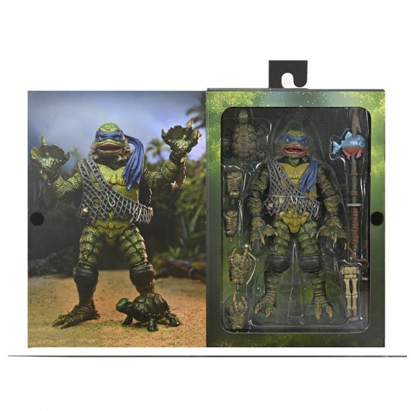UNIVERSAL MONSTERS X NINJA TURTLES - ACTION FIGURE – LEONARDO THE CREATURE