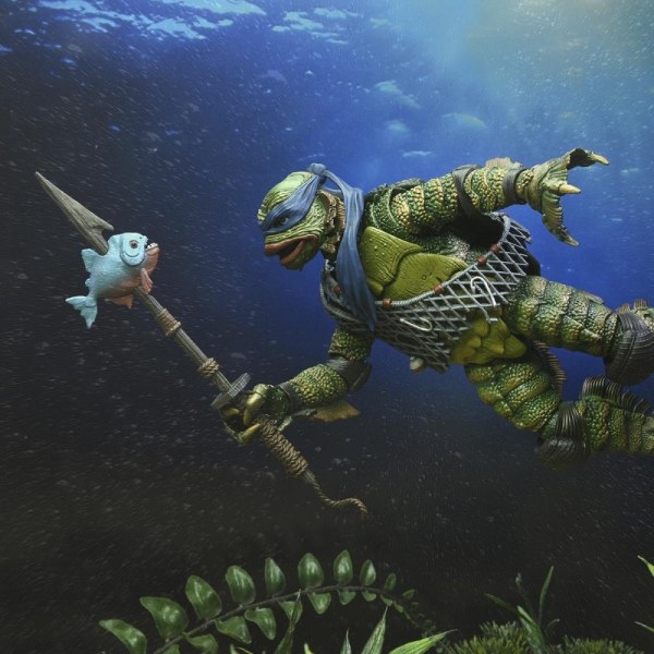 UNIVERSAL MONSTERS X NINJA TURTLES - ACTION FIGURE – LEONARDO THE CREATURE
