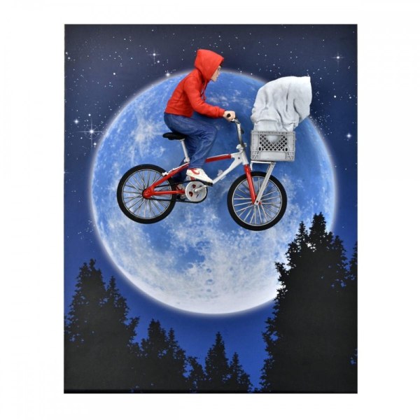 E.T. 40TH ANNIVERSARY - ACTION FIGURE - ELLIOTT & E.T. BY BIKE