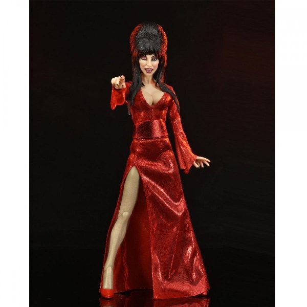 ELVIRA – CLOTHED ACTION FIGURE – ELVIRA “RED, FRIGHT, AND BOO"