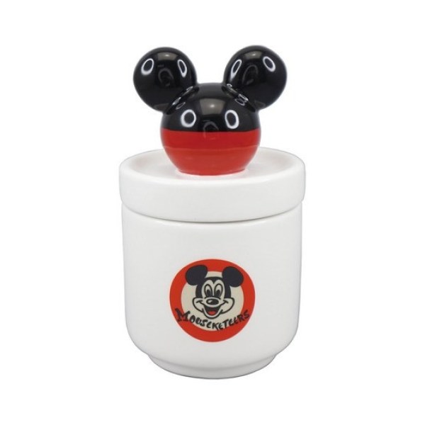 CERAMIC POT WITH 3D DISNEY 100 MICKEY MOUSE LID