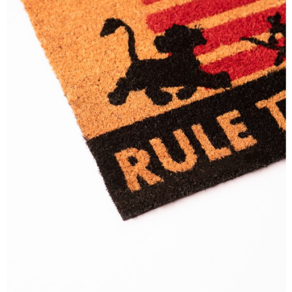 DOORMAT DISNEY THE LION KING RULE THE JUNGLE