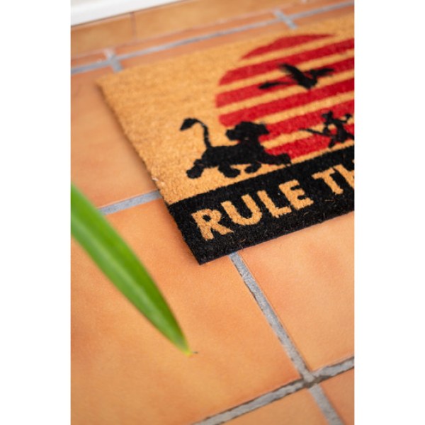 DOORMAT DISNEY THE LION KING RULE THE JUNGLE