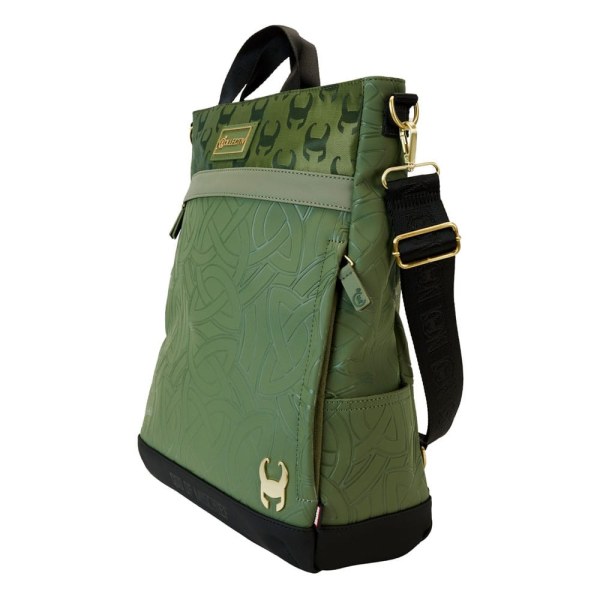 BACKPACK CONVERTIBLE TOTE BAG LOKI CREATIVE - MARVEL LOUNGEFLY