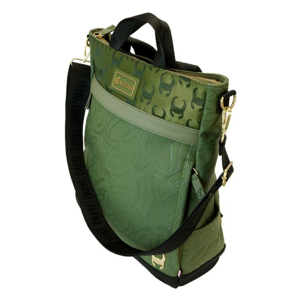 BACKPACK CONVERTIBLE TOTE BAG LOKI CREATIVE - MARVEL LOUNGEFLY