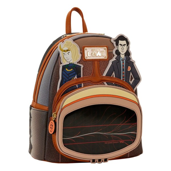 Mini Backpack Loki TVA Lenticular Multiverse - Marvel Loungefly