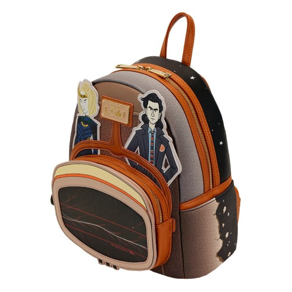 Mini Backpack Loki TVA Lenticular Multiverse - Marvel Loungefly