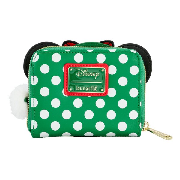 Wallet Minnie Mouse Polka Dot Christmas - Disney Loungefly