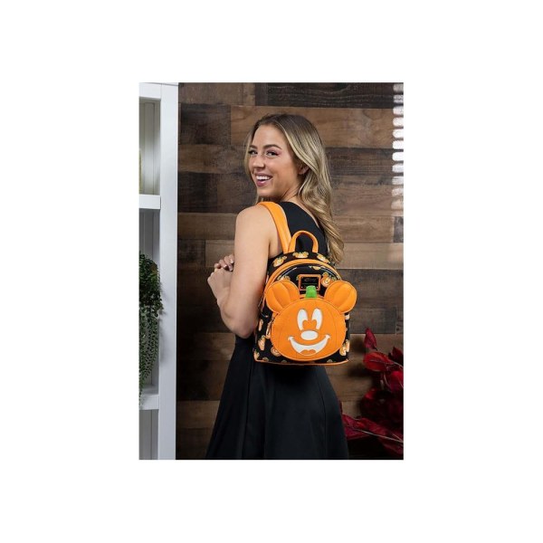 Mini Backpack Mickey Halloween Mick-O-Lantern - Disney Loungefly