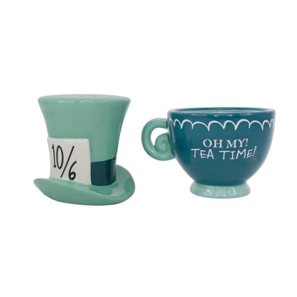 Salt and Pepper Shakers - Alice in Wonderland