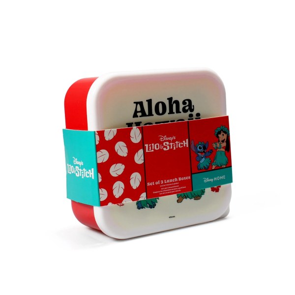 Set of 3 Snack Box Lilo and Stitch