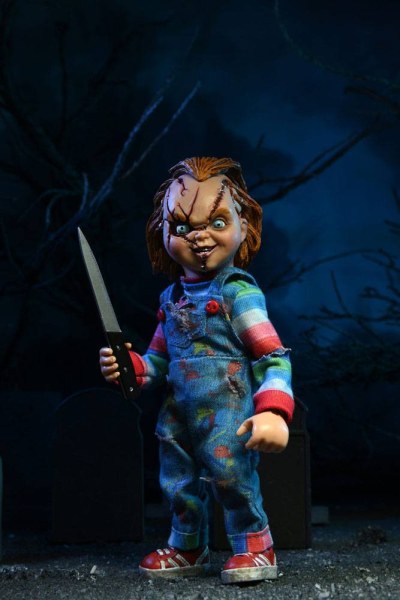 Bride of Chucky pack 2 Figure Clothed Chucky & Tiffany 14 cm