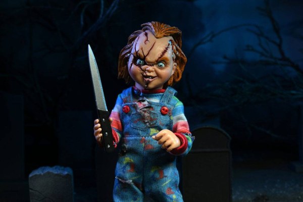 Bride of Chucky pack 2 Figure Clothed Chucky & Tiffany 14 cm