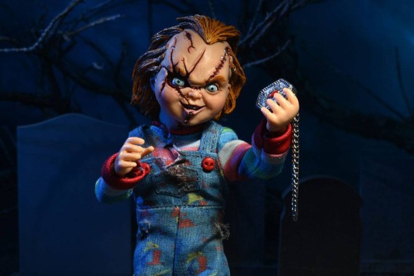 Bride of Chucky pack 2 Figure Clothed Chucky & Tiffany 14 cm