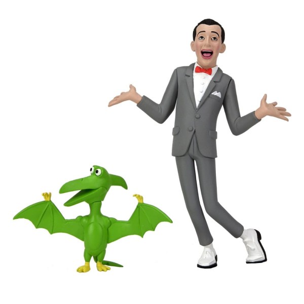 Pee-Wee Herman Figure Toony Classics Pee-Wee & Pterri 15 cm