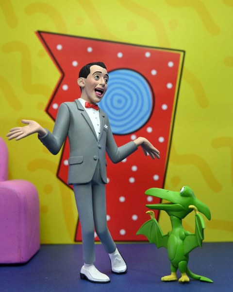 Pee-Wee Herman Figure Toony Classics Pee-Wee & Pterri 15 cm