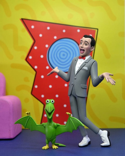 Pee-Wee Herman Figure Toony Classics Pee-Wee & Pterri 15 cm