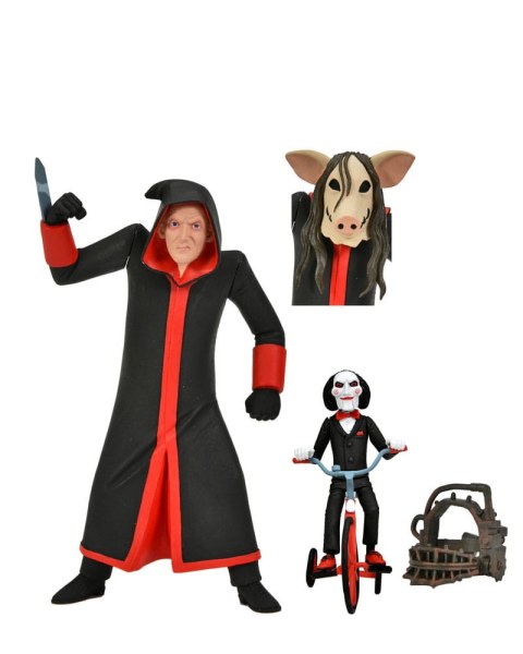 Saw Figure Toony Terrors Jigsaw Killer & Billy Tricycle Boxed Set 15 cm