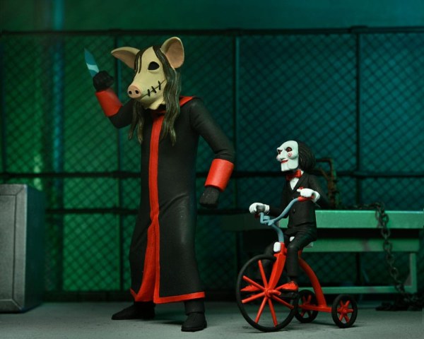 Saw Figure Toony Terrors Jigsaw Killer & Billy Tricycle Boxed Set 15 cm