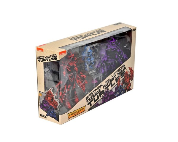 Teenage Mutant Ninja Turtles (Mirage Comics) Figure Shredder Clones Box Set 18 cm