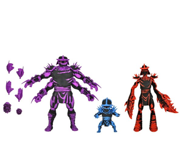 Teenage Mutant Ninja Turtles (Mirage Comics) Figure Shredder Clones Box Set 18 cm