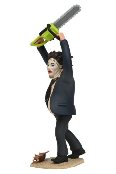 Texas Chainsaw Massacre Toony Terrors Figure 50th Anniversary Pretty Woman Leatherface 15 cm