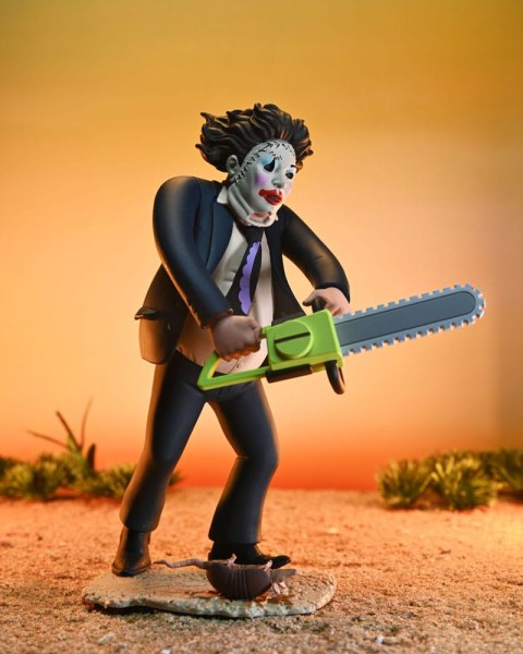 Texas Chainsaw Massacre Toony Terrors Figure 50th Anniversary Pretty Woman Leatherface 15 cm