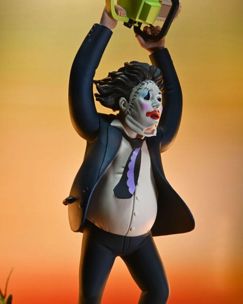 Texas Chainsaw Massacre Toony Terrors Figure 50th Anniversary Pretty Woman Leatherface 15 cm