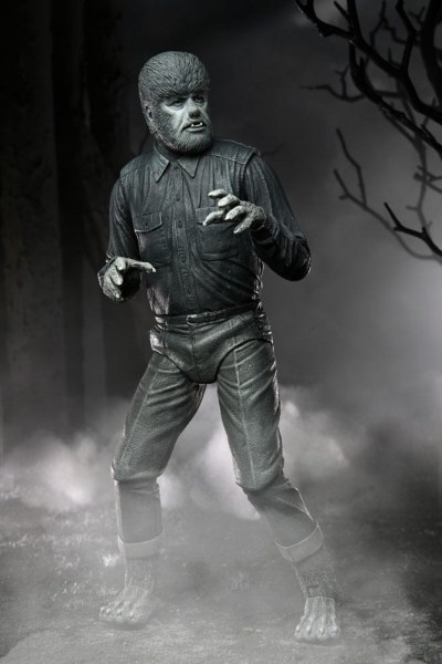 Universal Monsters figurine Ultimate The Wolf Man (Black & White) 18 cm