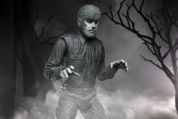 Universal Monsters figurine Ultimate The Wolf Man (Black & White) 18 cm