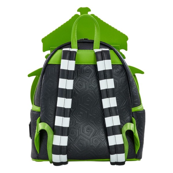 Mini Backpack Beetlejuice Pinstripe - Loungefly