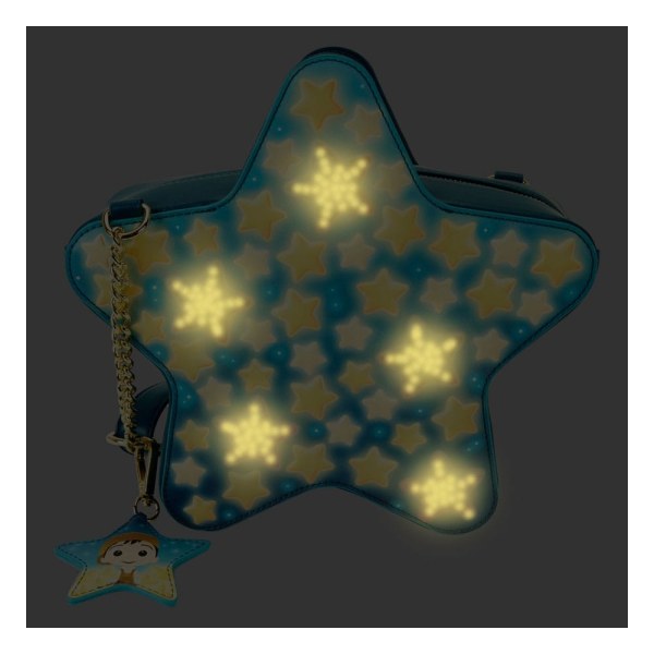 Shoulder Bag Arc figural La Luna Glow Star - Disney Pixar Loungefly