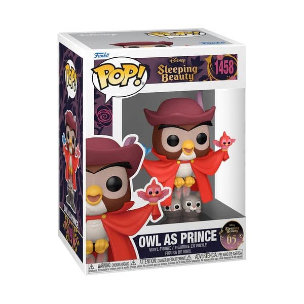 Funko Pop! 1458 - Owl as Prince - Sleeping Beauty 65th Anniversary