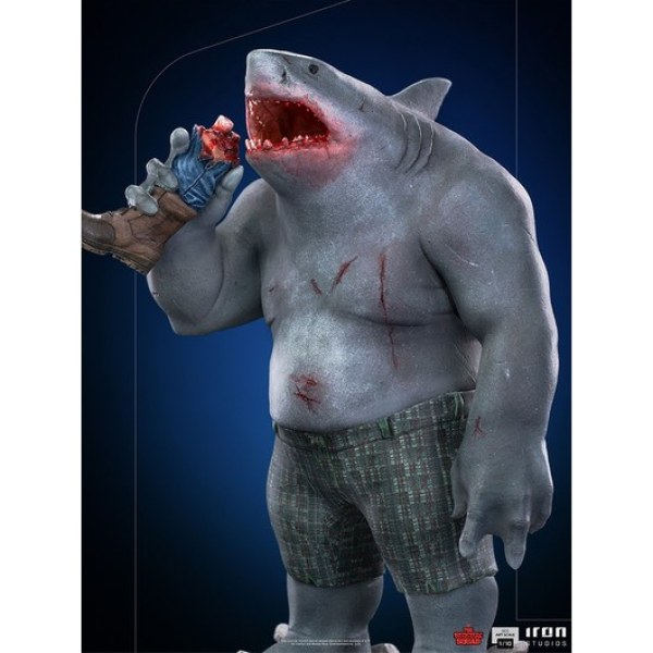 THE SUICIDE SQUAD KING SHARK ART SCALE - DC COMICS