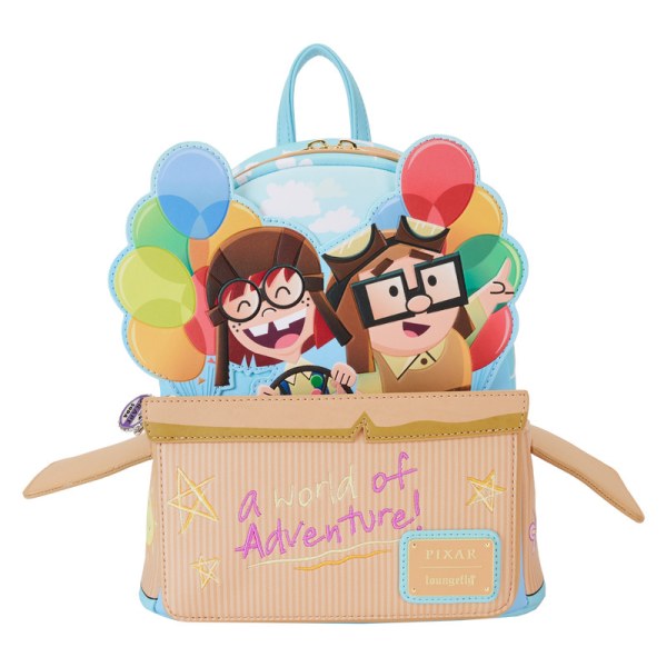 MINI BACKPACK Up 15th Anniversary Spirit of Adventure - DISNEY LOUNGEFLY