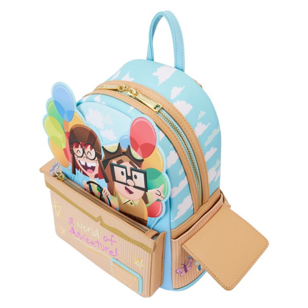 MINI BACKPACK Up 15th Anniversary Spirit of Adventure - DISNEY LOUNGEFLY