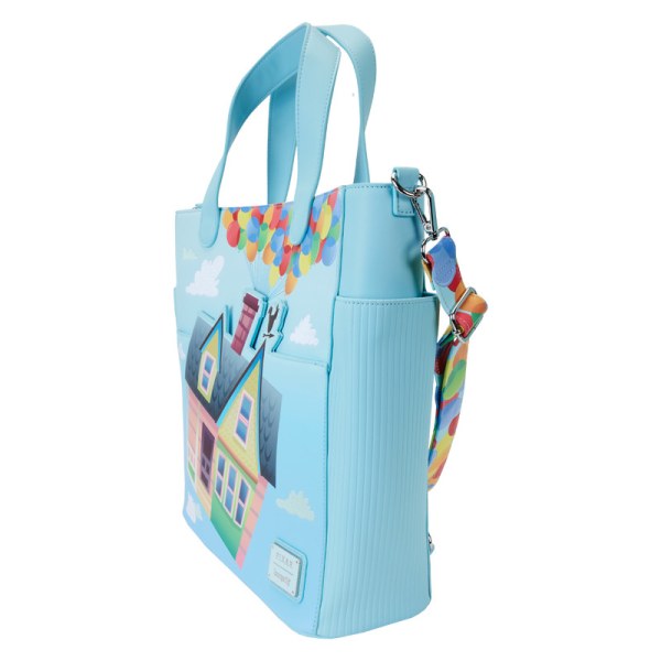 Convertible Backpack & Tote Bag Up 15th Anniversary Balloon House - DISNEY LOUNGEFLY
