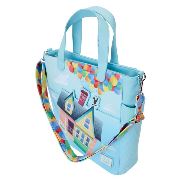 Convertible Backpack & Tote Bag Up 15th Anniversary Balloon House - DISNEY LOUNGEFLY