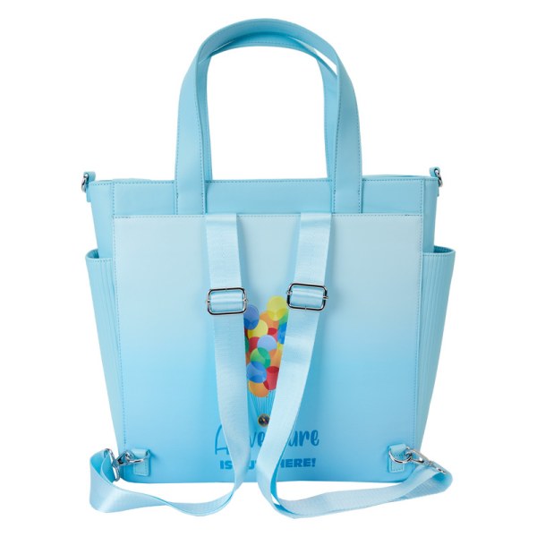 Convertible Backpack & Tote Bag Up 15th Anniversary Balloon House - DISNEY LOUNGEFLY