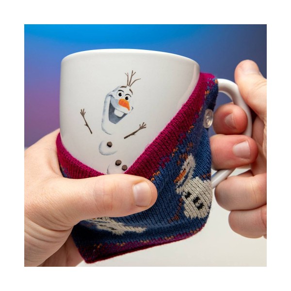 MUG WITH SOCK FROZEN OLAF - DISNEY