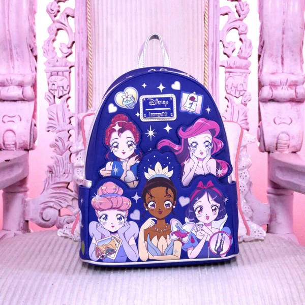 MINI BACKPACK Disney Princess Manga Style - DISNEY LOUNGEFLY