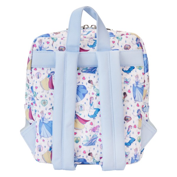 MINI BACKPACK Nylon Disney Princess Manga Style - DISNEY LOUNGEFLY
